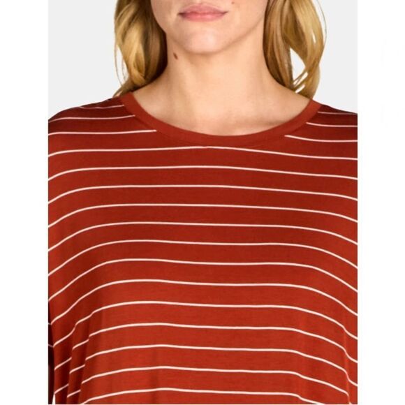 Elongated Soft Crewneck Tunic T-Shirts 2-Pack Size XXL - Picture 8 of 12